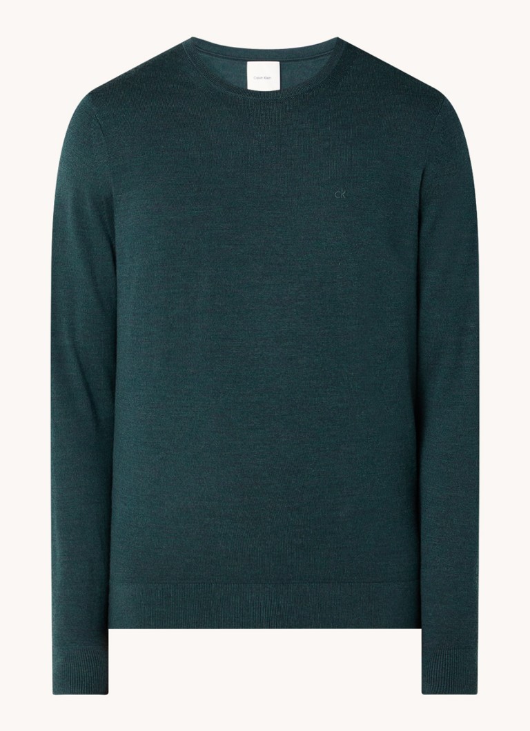 Calvin Klein Fine-knit wool pullover