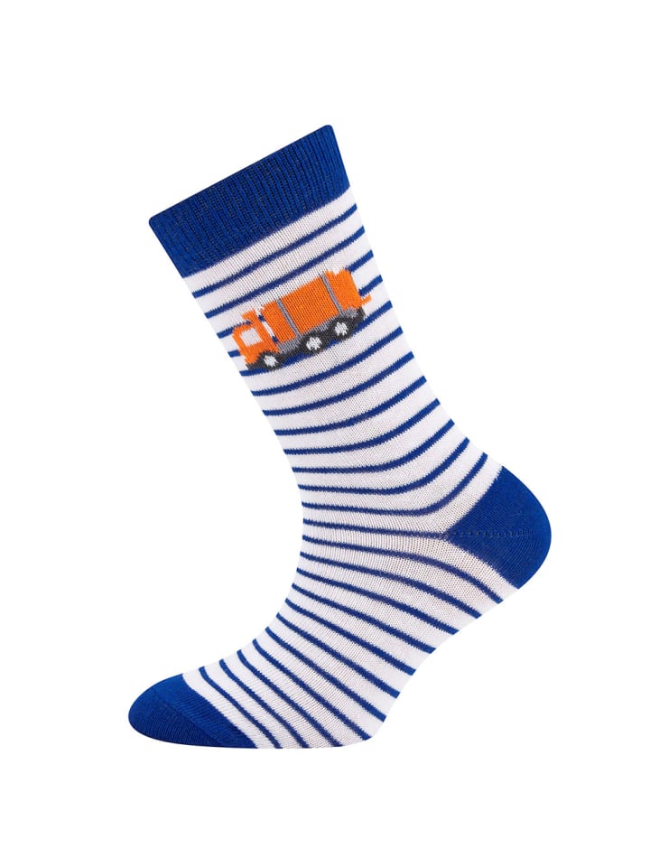 ewers Socken 3er Pack Baustelle in blau-grün günstig kaufen