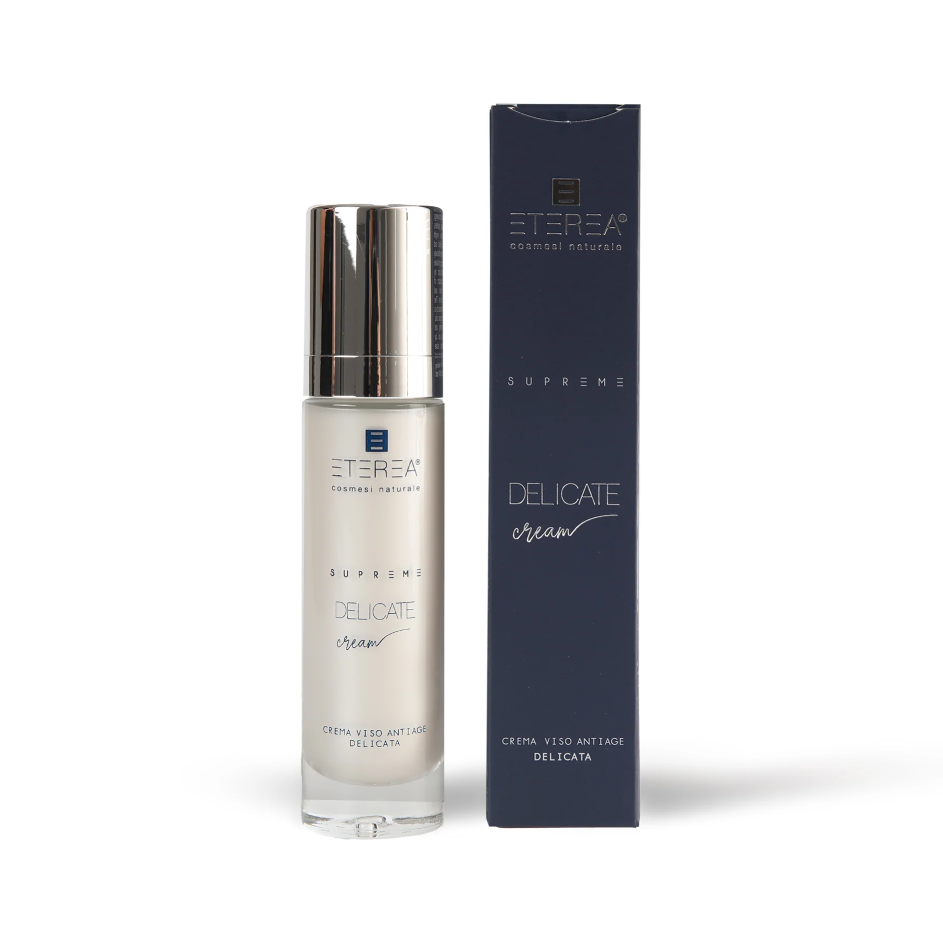 Supreme Delicate Cream - 24-timers lindrende ansiktsbehandling, 24-timers antirynke-ansiktsbehandling