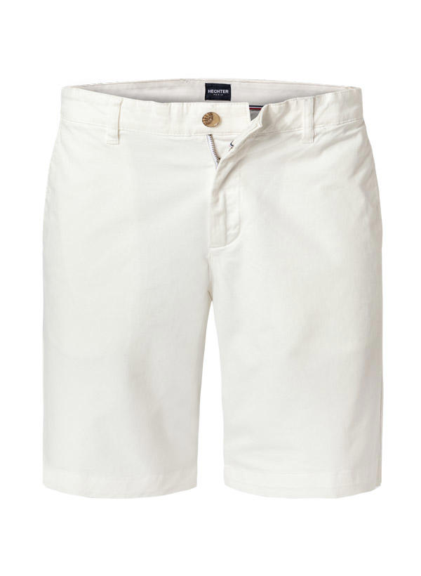 HECHTER PARIS, Shorts, Modern Fit, Baumwolle, weiß