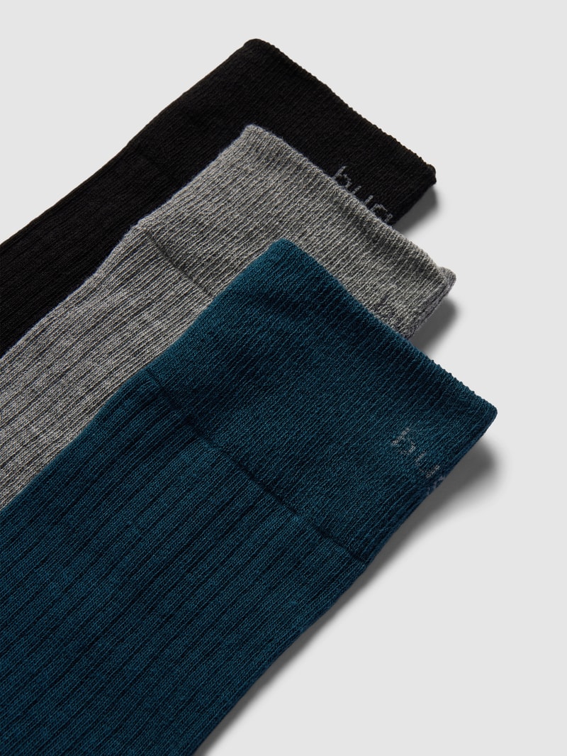 Socken im 3er-Pack in mittelgrau