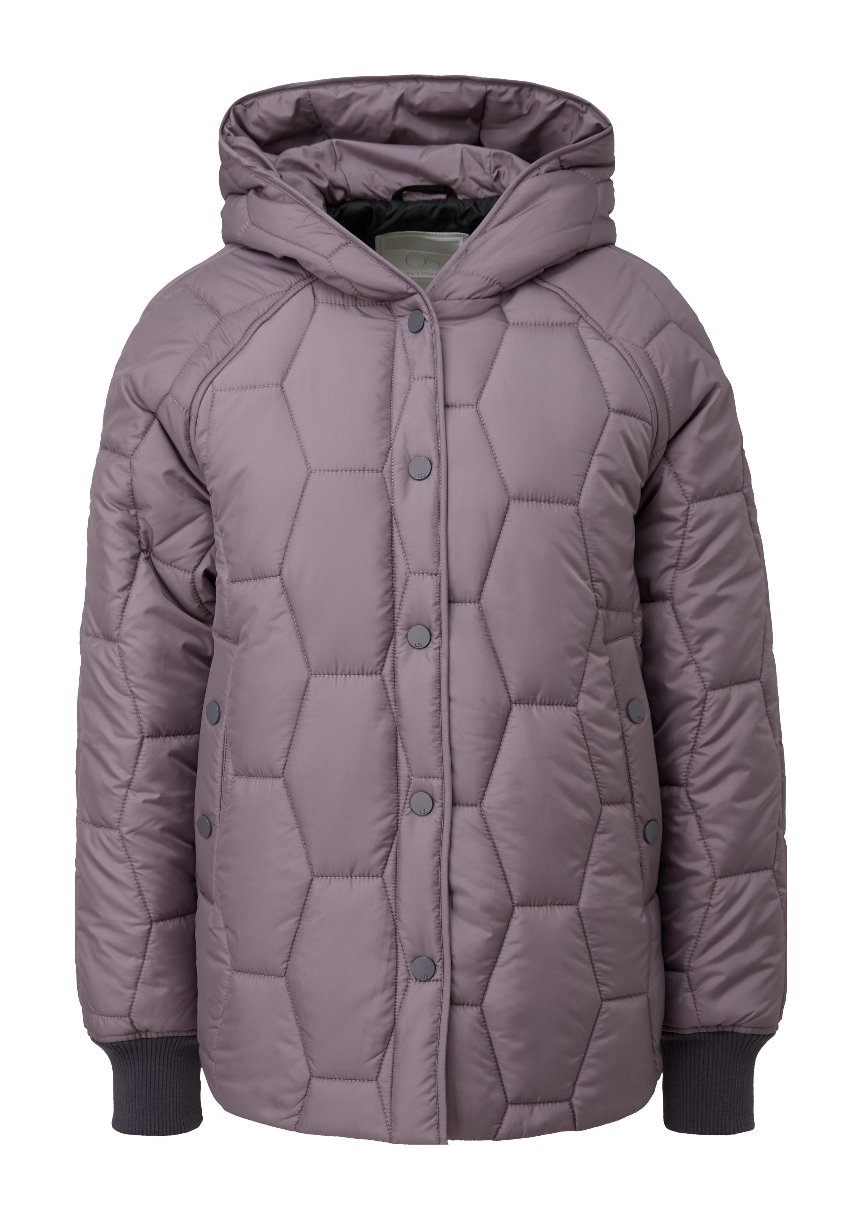Steppjacke mit Druckknopfverschluss  2132362-9213