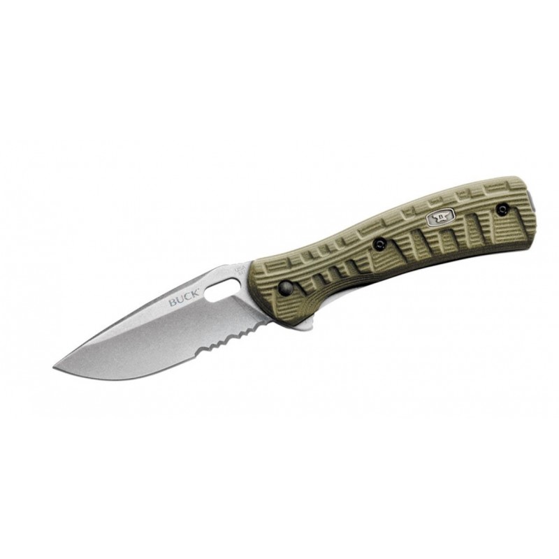 Buck 847ODX Vantage Pro Grünes Messer, Jägermesser.