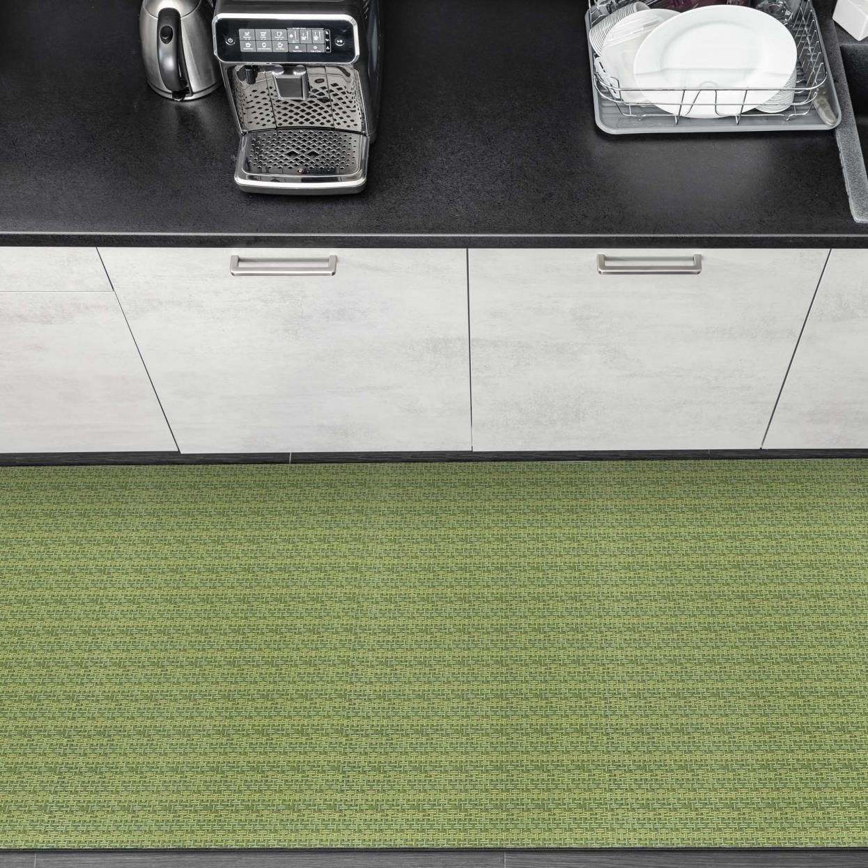 Küchenläufer Küchenläufer Läufer Küchenteppich Teppich Textil ITACA Streifen Robus, ANRO, Rechteckig, Höhe: 3 mm, Textil