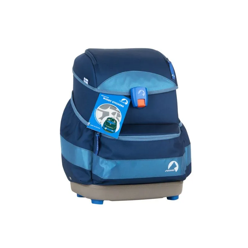 finkid BUDDY EKO SMART Schulranzen - denim\/dove