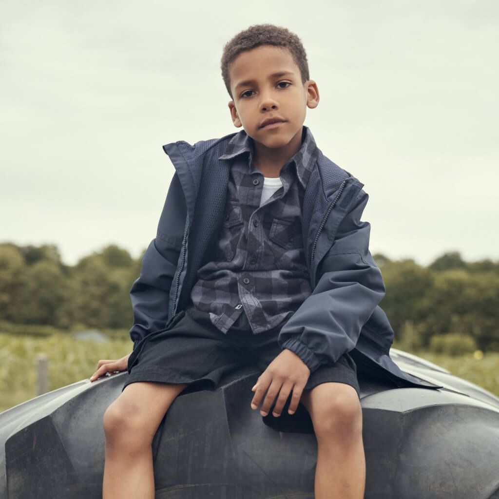 Kids Summerwindbreaker Frontzip