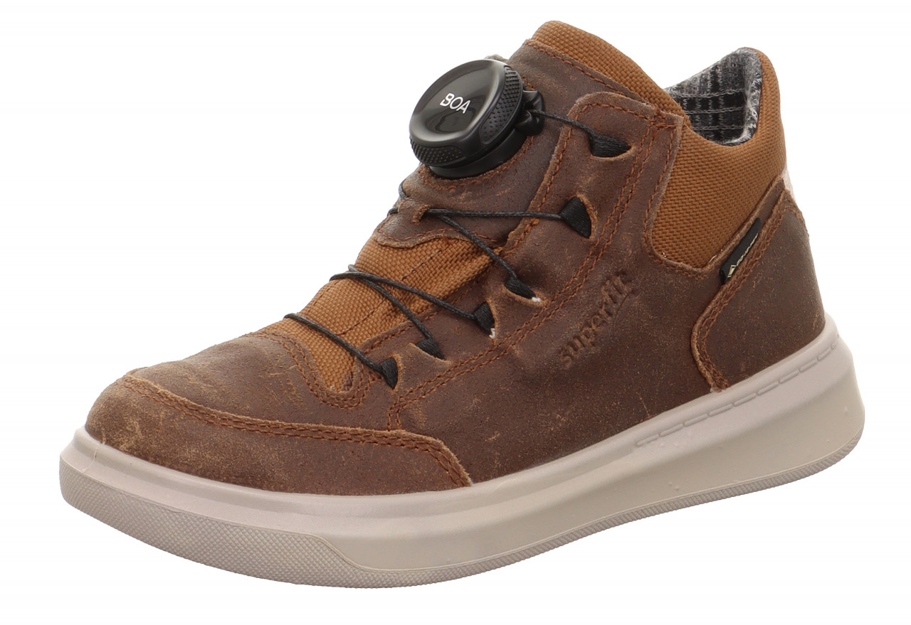 COSMO - Braun Sneaker high mit BOA® Drehverschluss