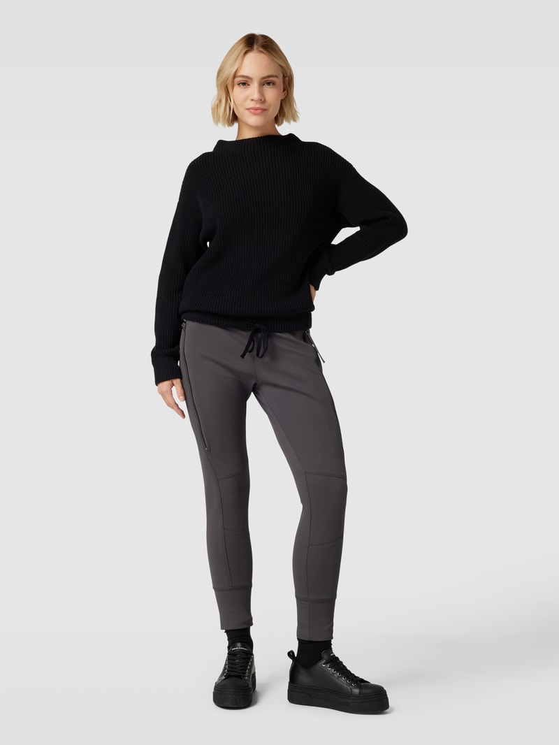Sweatpants mit Tunnelzug Modell 'Future' in anthrazit