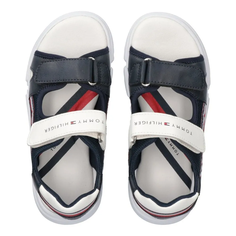 Tommy Hilfiger Riemensandalette T3B2-31110-1176X007 / blau