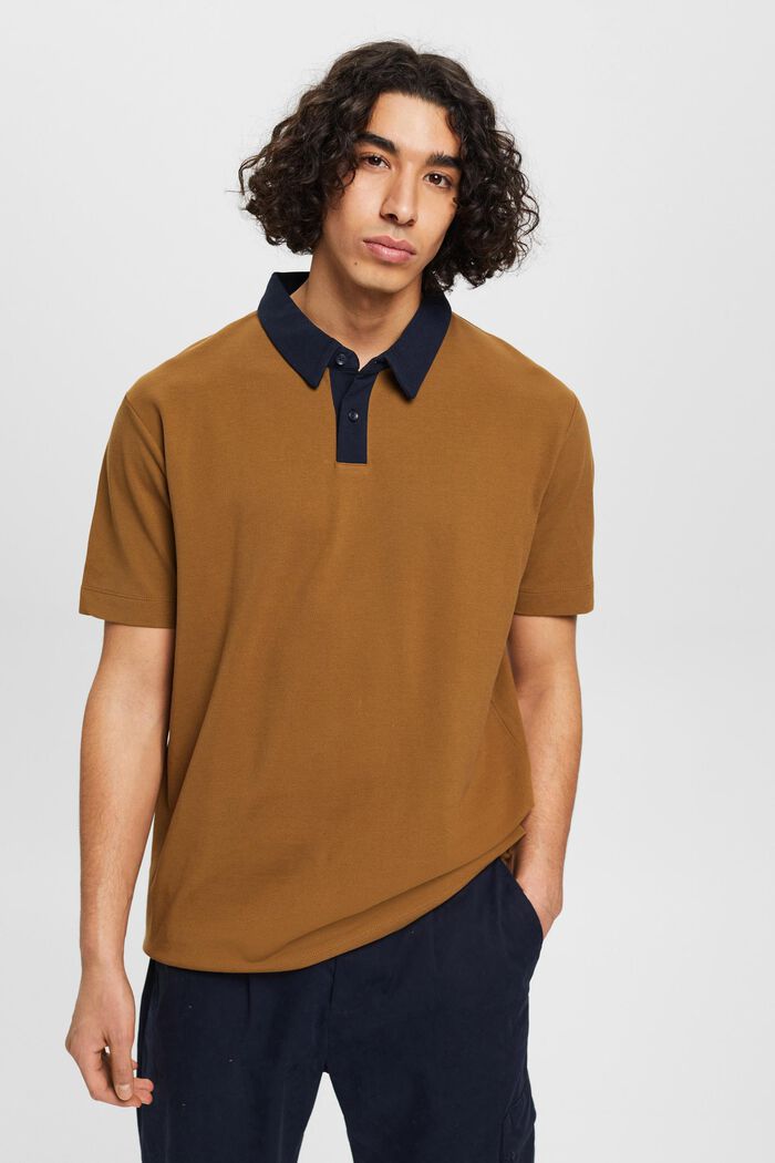 Poloshirt aus Baumwoll-Piqué