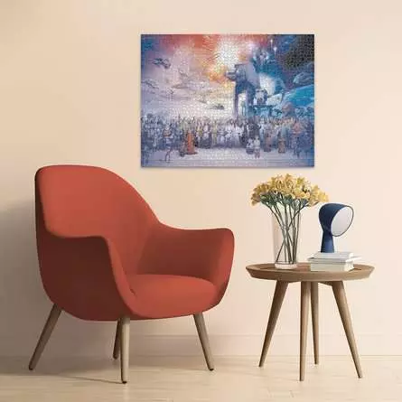 Puzzle 2000 Teile - Star Wars Universum