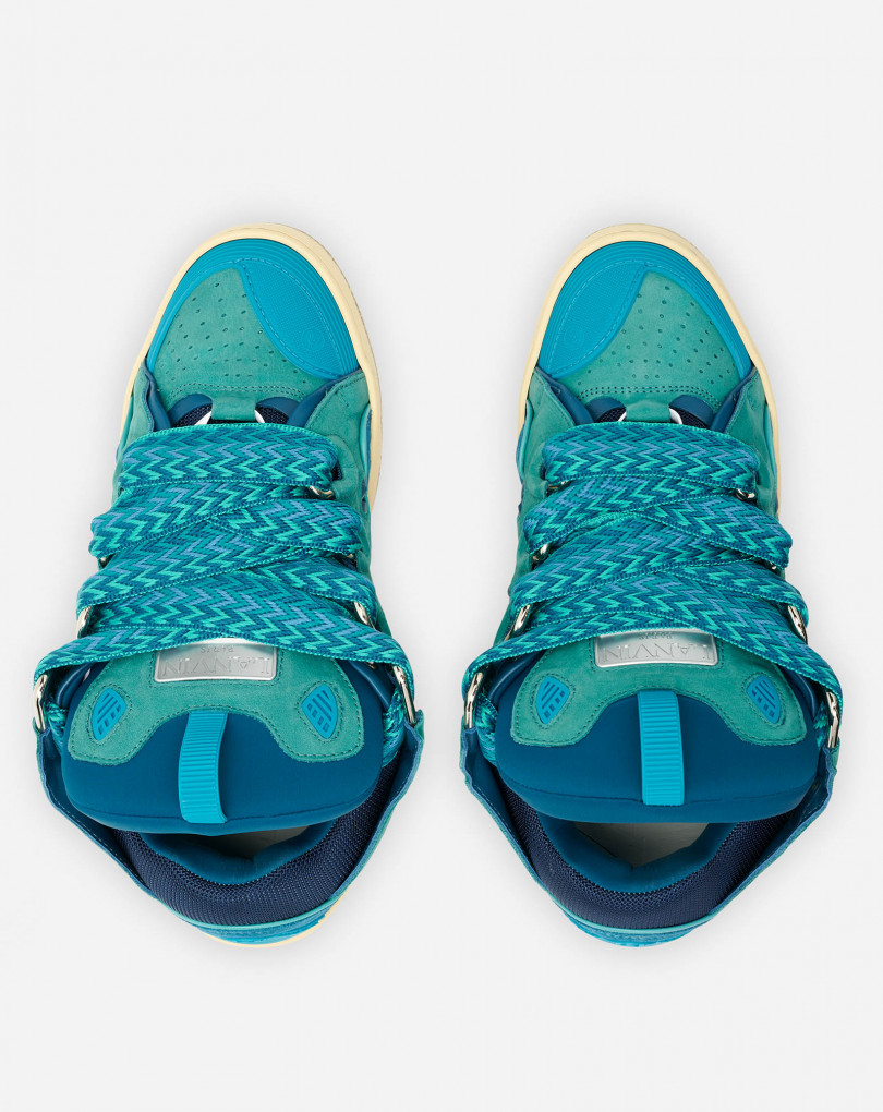 SNEAKERS CURB EN CUIR