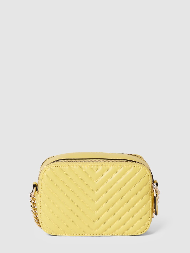 Handtasche in Leder-Optik Modell 'NOELLE' in gelb