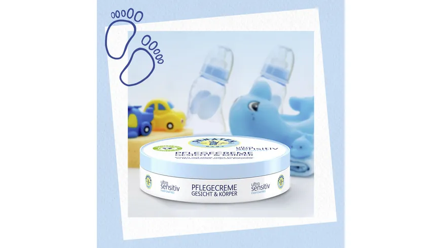 Penaten ultra sensitiv Plegecreme Gesicht+ Körper 100 ml