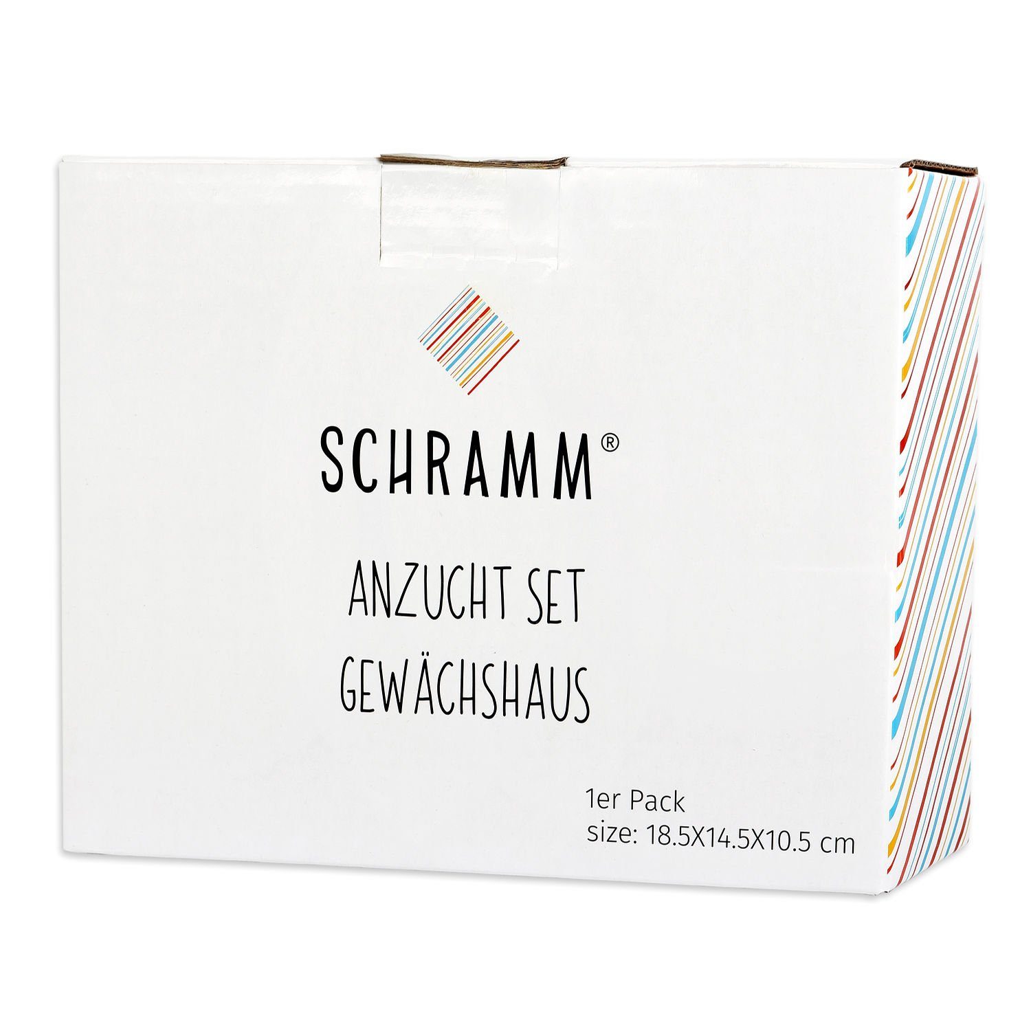 Schramm Frühbeet Schramm® Zimmergewächshaus ca. 19x15x7cm Anzuchtkasten 1, 2 oder 4 Stück Mini Gewächshaus Anzuchtset Anzuchtschale mit Deckel und Belüftung (1 St)
