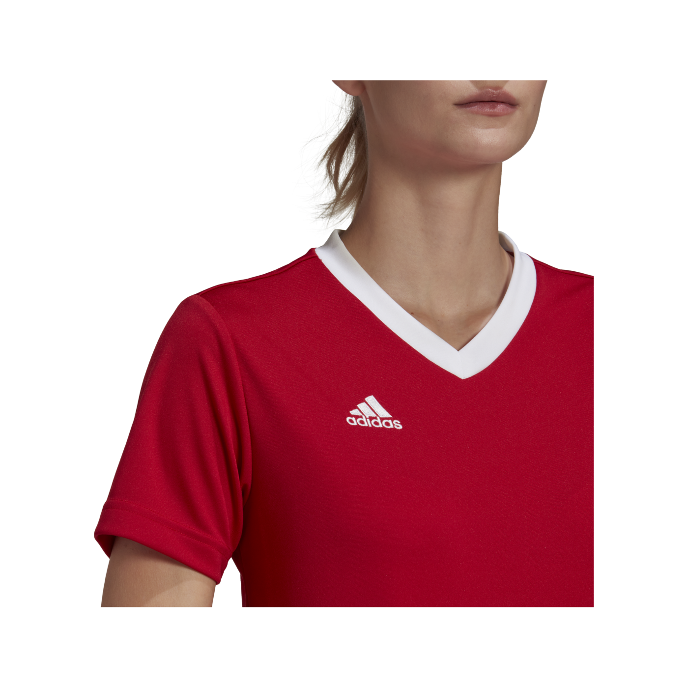 adidas Entrada 22 Trikot Damen Rot Weiss