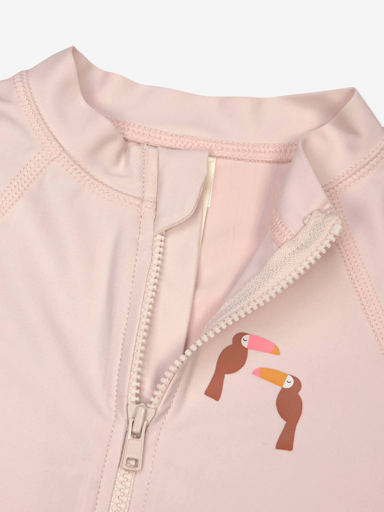 Combinaison anti-UV LÄSSIG rose poudré