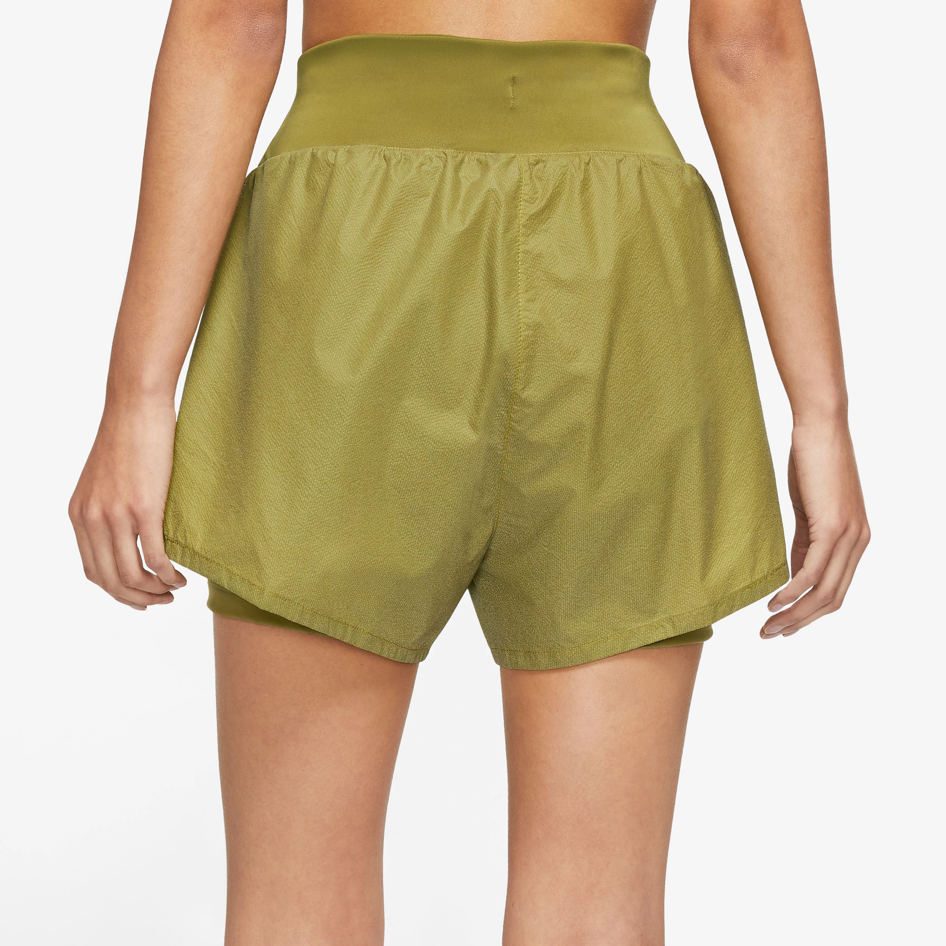 Dri-Fit Run Division Reflective Mid-Rise 3in Shorts Damen - Khaki