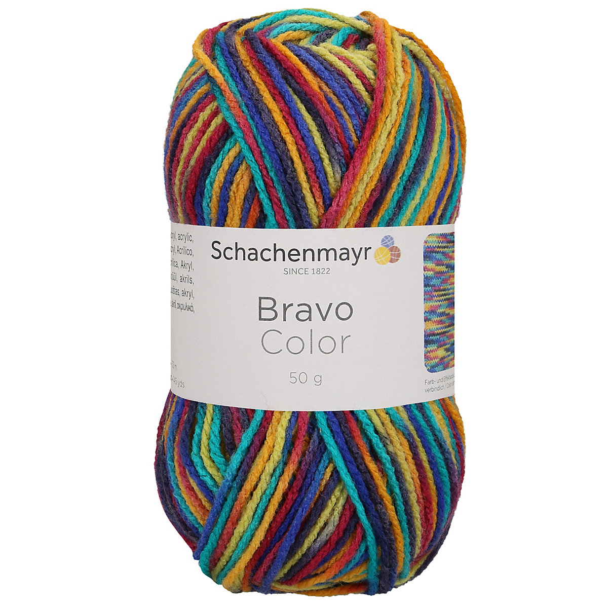 Handstrickgarne Bravo Color, 50g Africa