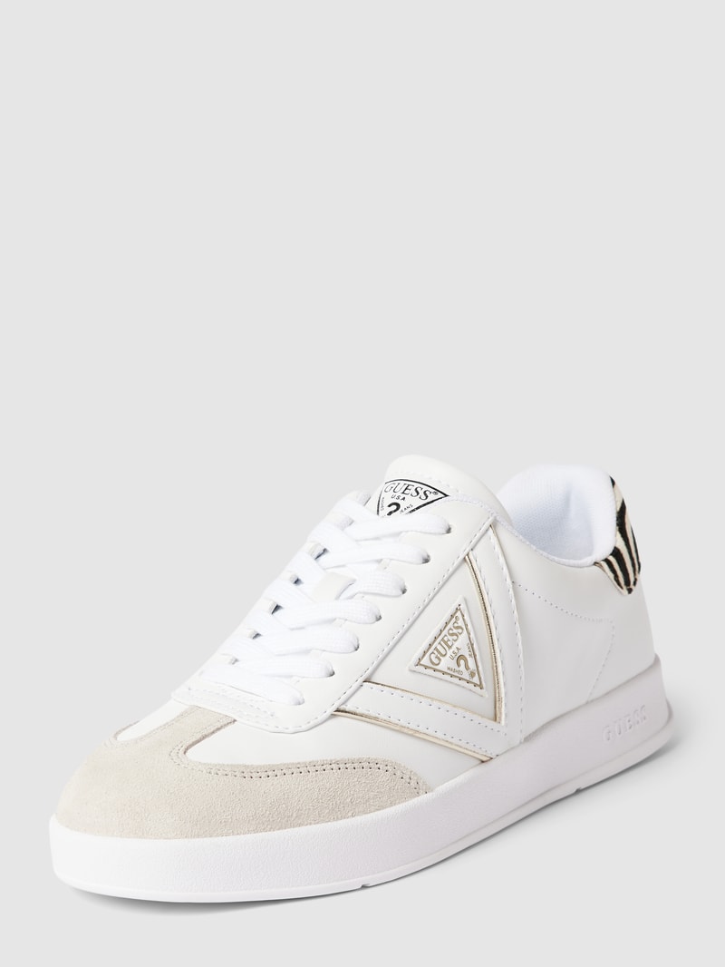 Sneaker mit Colour-Blocking-Design Modell 'AVIANA' in weiß
