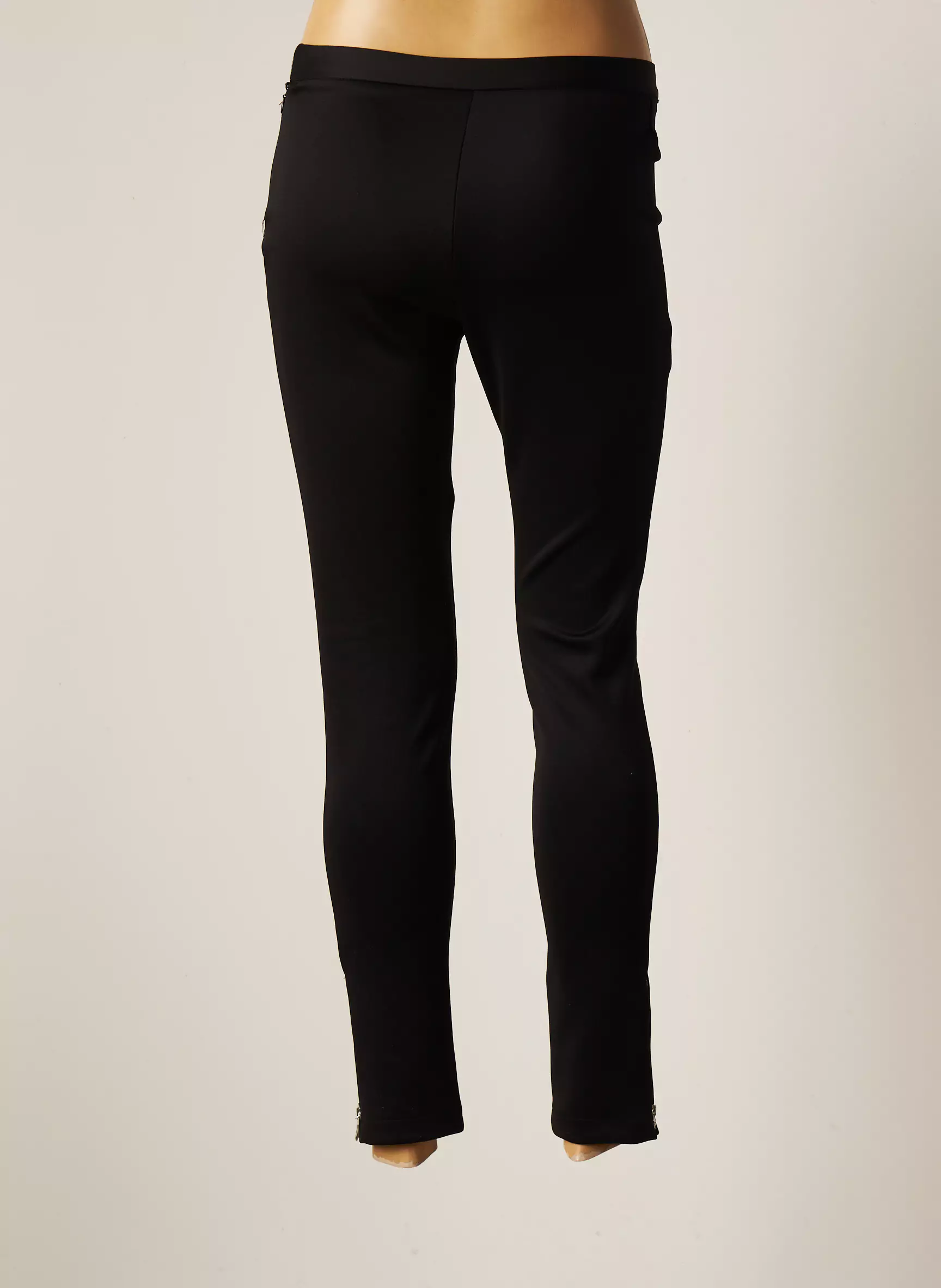 Faruk Pantalon7 8 Femme couleur noir