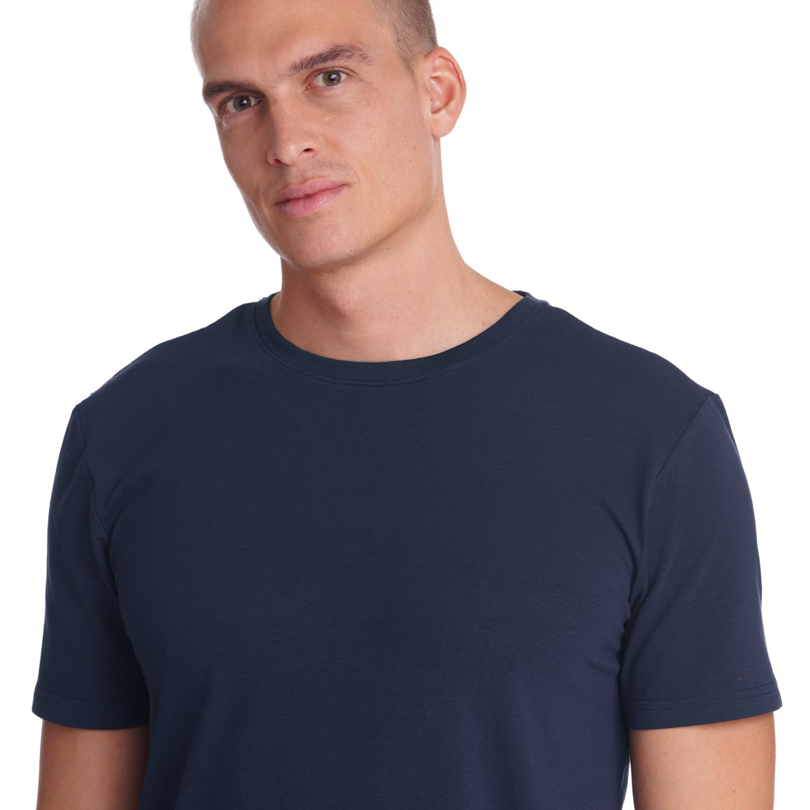 2 Herren T-Shirts mit Rundhalsausschnitt