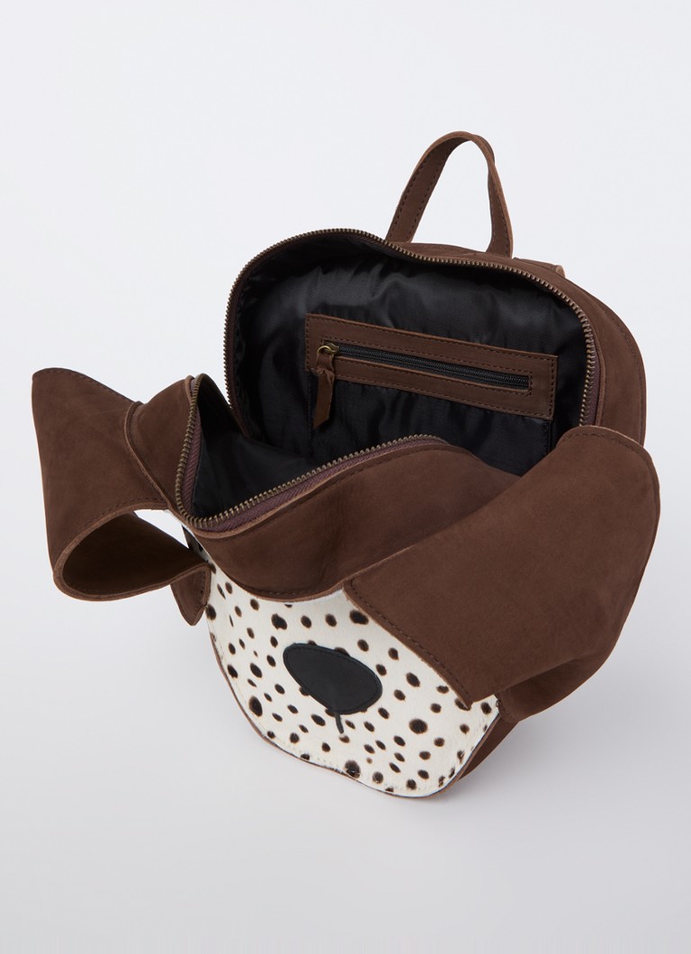 Dalmatian leather backpack Donsje Amsterdam Umi