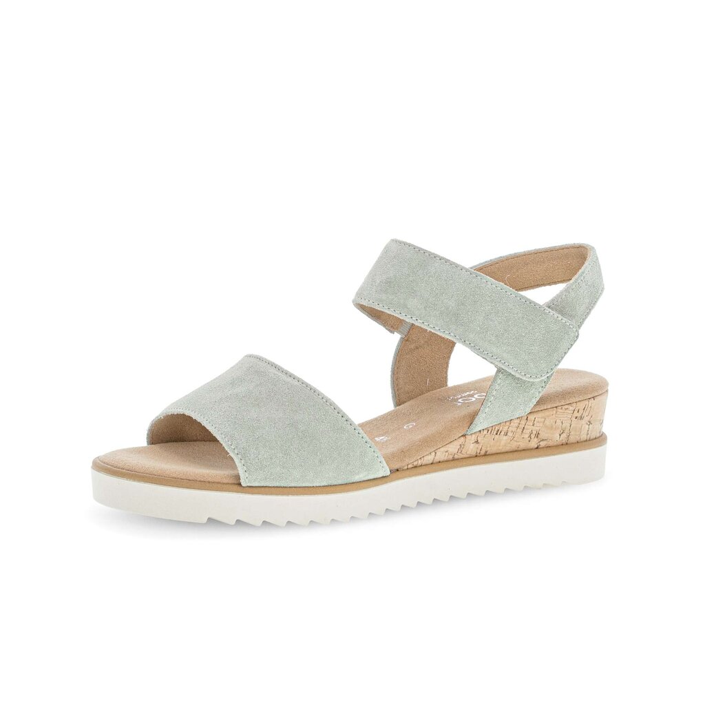 Gabor comfort Keilsandalette grün