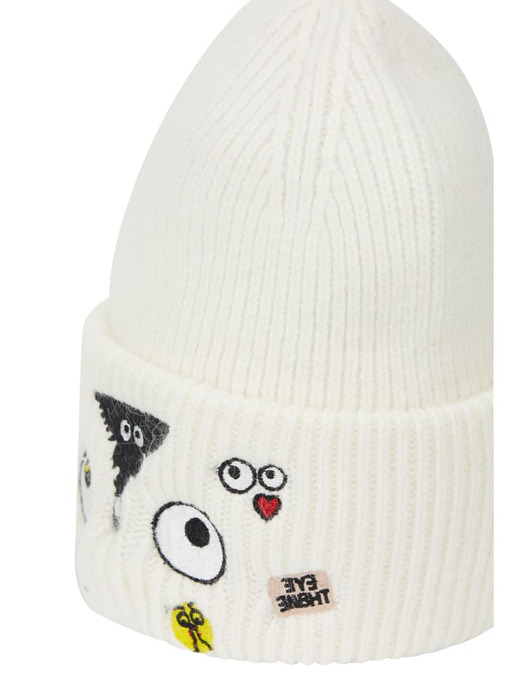 myMo Beanie Beanie in White günstig kaufen onesize