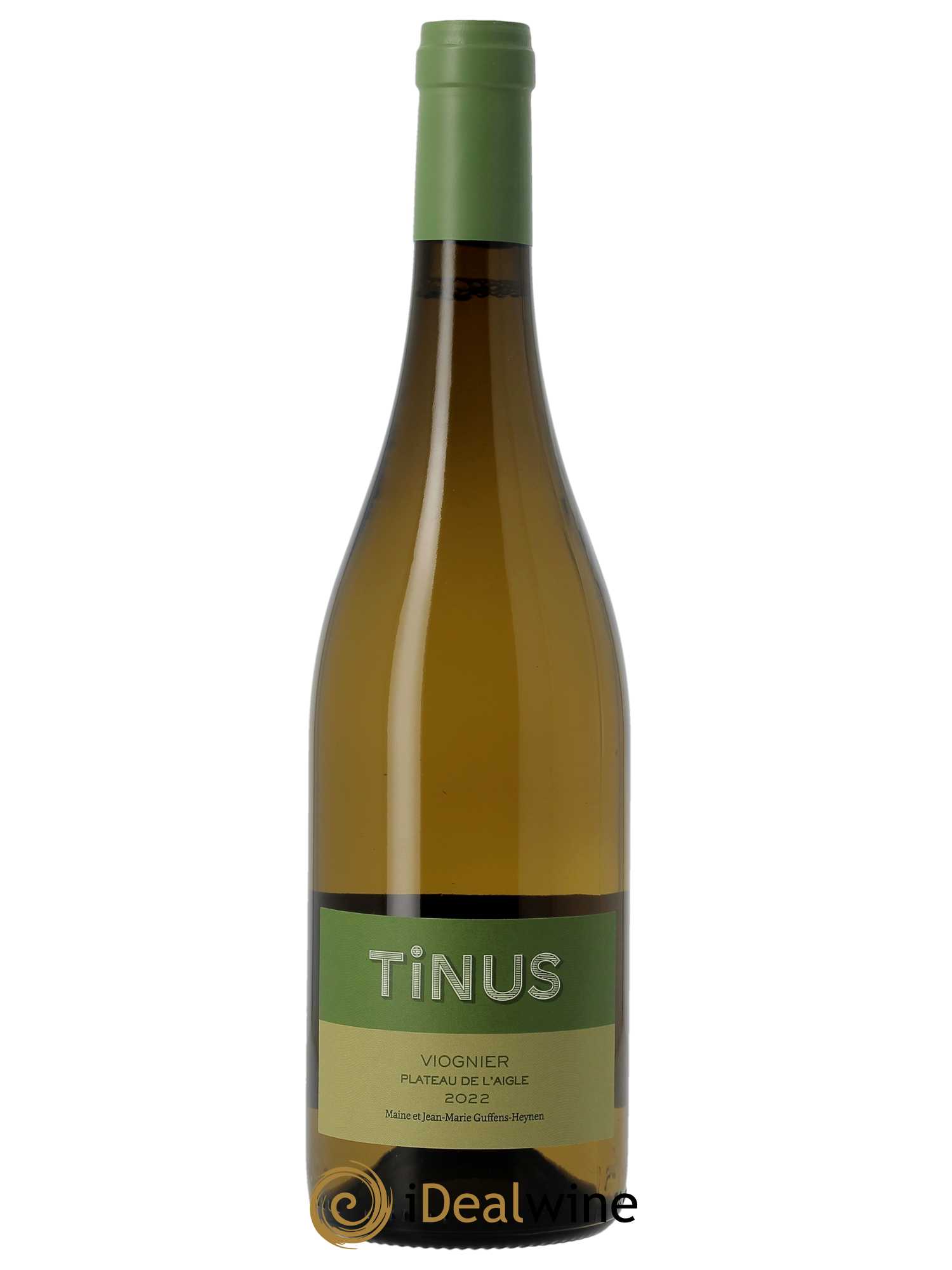 Vin de France Château des Tourettes Tinus Viognier Plâteau de l'Aigle Jean-Marie Guffens  2022 - Lot de 1 Bouteille