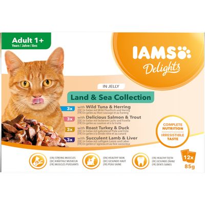 IAMS Delights Adult Land & Sea Mix