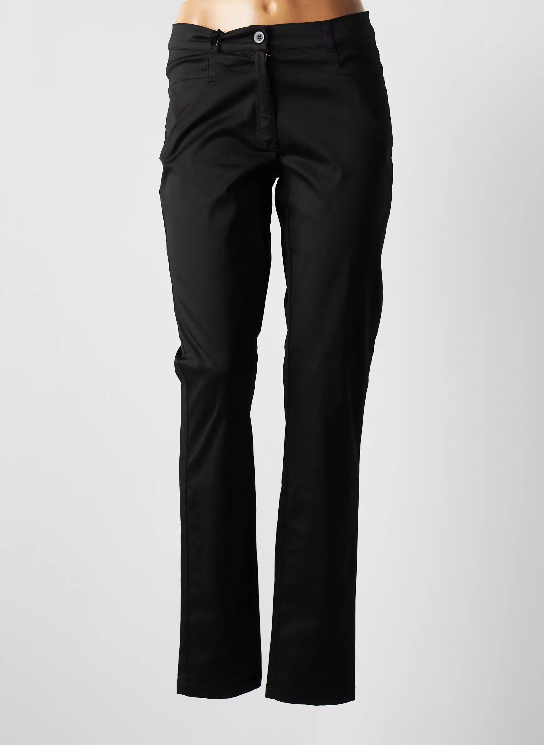 Aventures Des Toiles Pantalons Slim Femme couleur noir