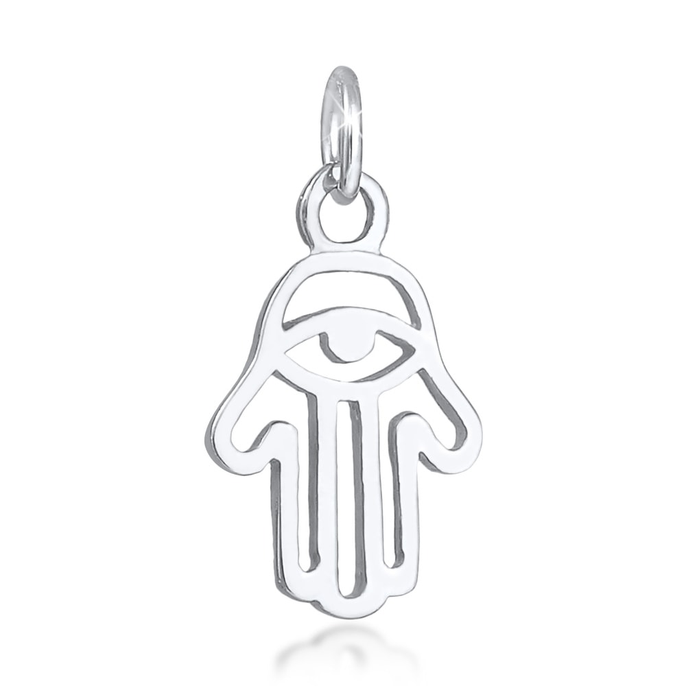 Elli Elli Pendentif Talisman de protection des mains des dames Fatimas en argent sterl Pendentif
