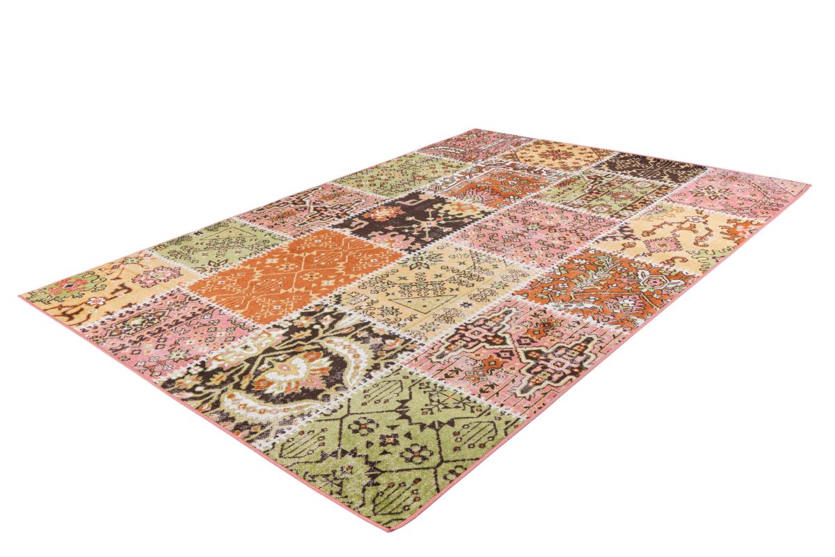 megusta Patchwork-Teppich Teppich Multi 80cm x 150cm