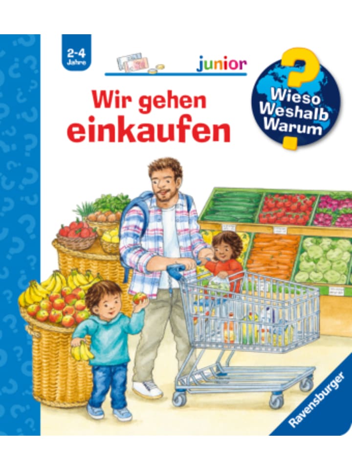 Ravensburger Verlag GmbH Buch - Wieso? Weshalb? Warum? junior, Band 50 - Wir gehen einkaufen günstig kaufen onesize