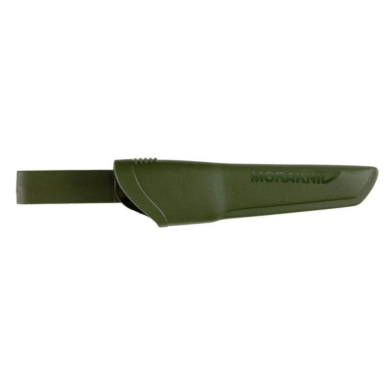 Morakniv Bushcraft Forest mit grüner Plastikhülle