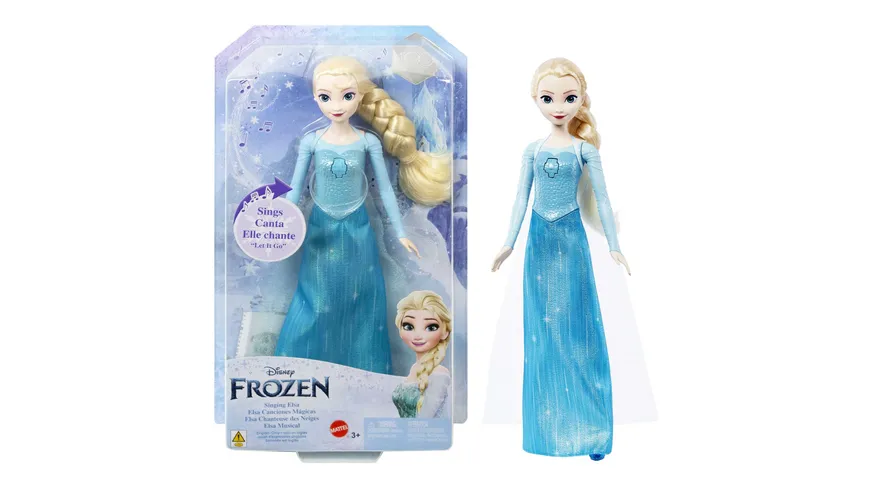 Die Eiskönigin singende Elsa-Puppe (D)
