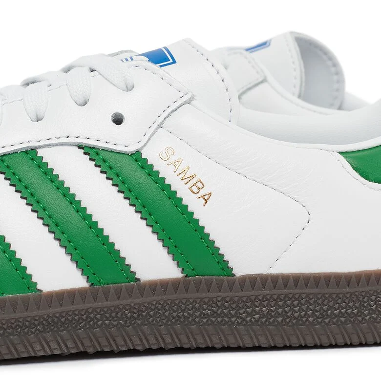 adidas Originals Samba OG ftwr white/green/suppliercolour