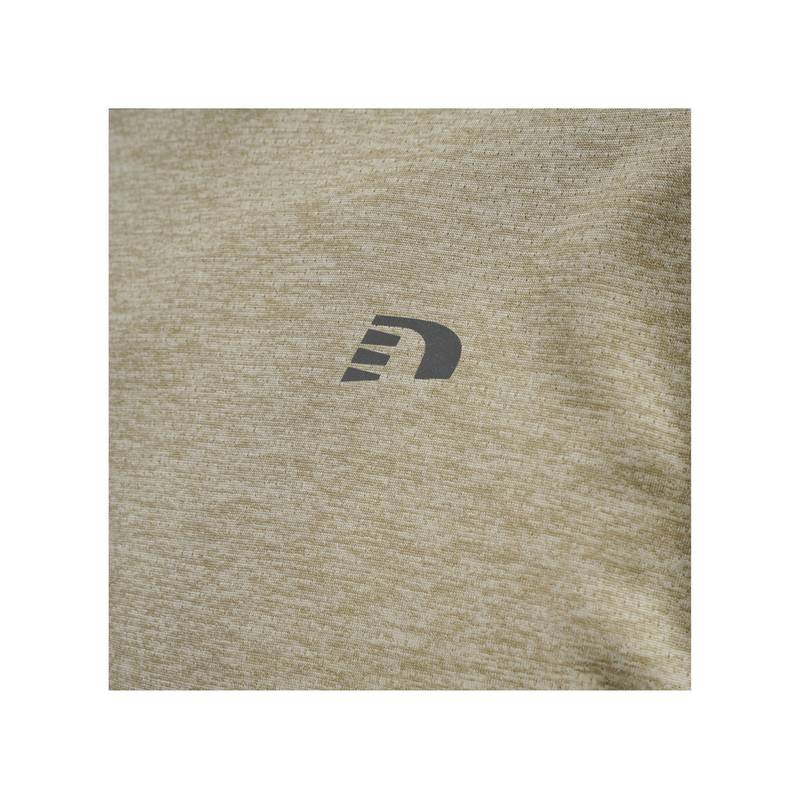 Newline Statement T-Shirt Running Beige Laufshirt Herren