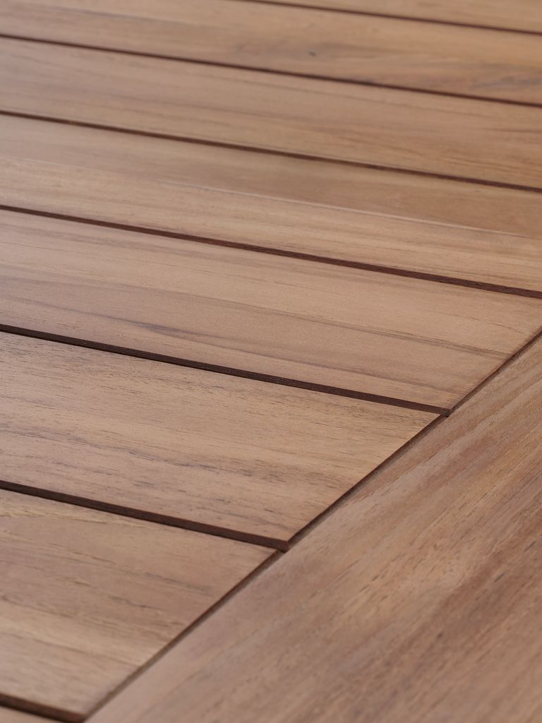 DRAMMEN Stół ogrodowy DRAMMEN S100xD210 teak