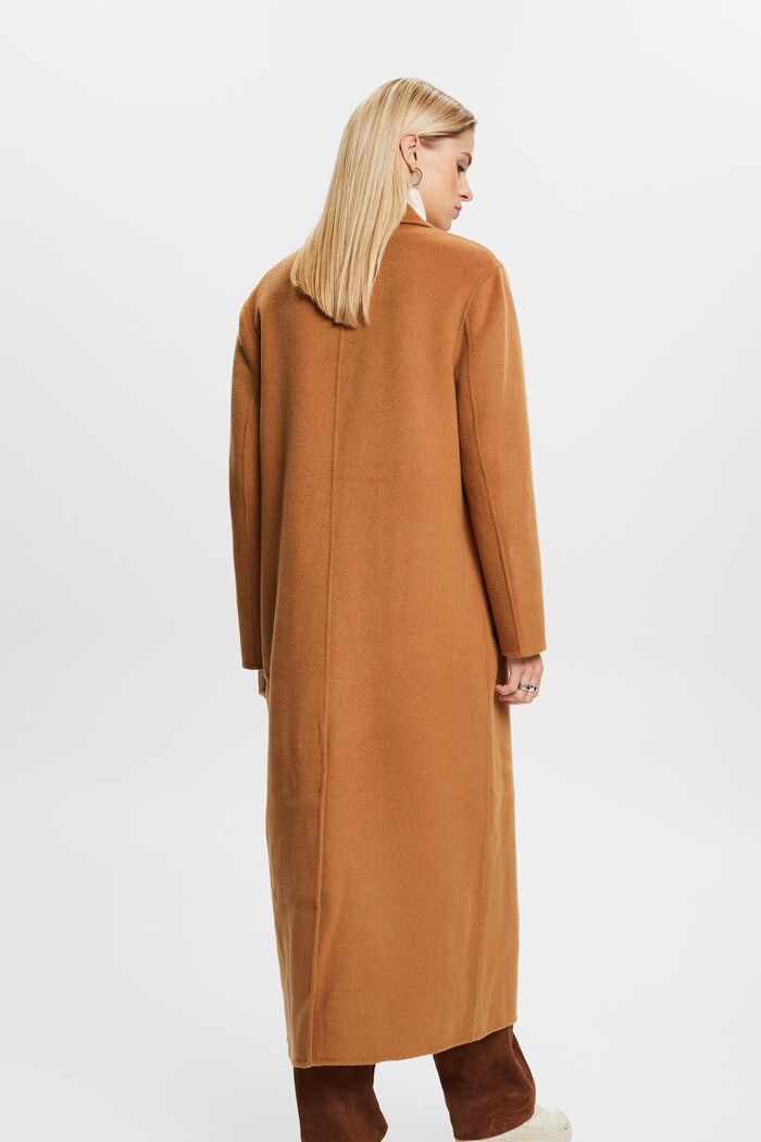 Doppelreihiger Mantel aus Wollmix