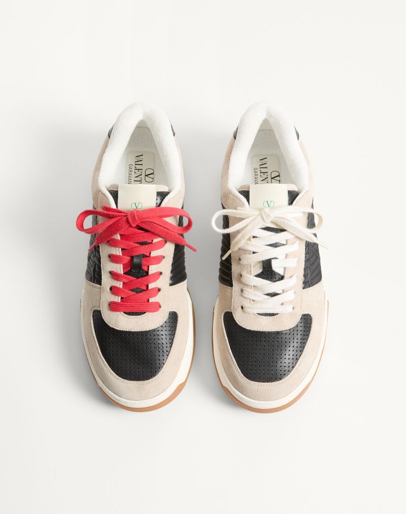 Baskets Sparry en cuir Crust et Nappa