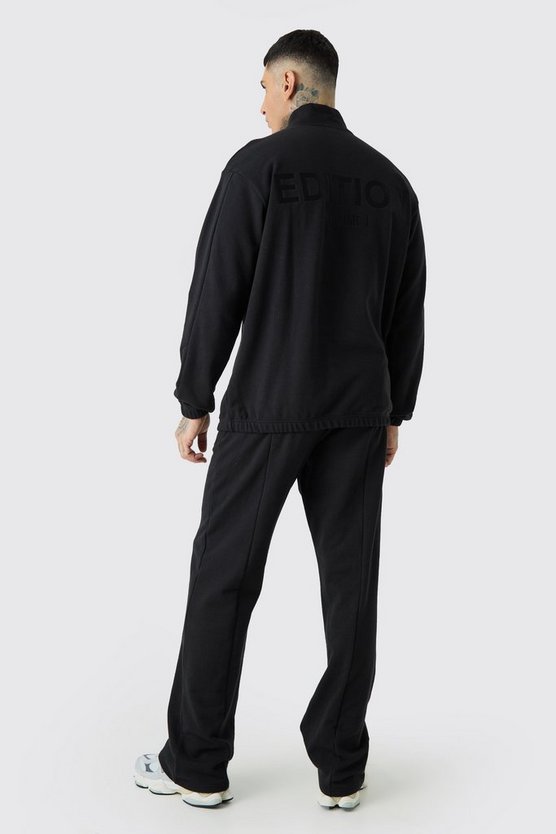 Tall lockere Jogginghose mit geteiltem Saum