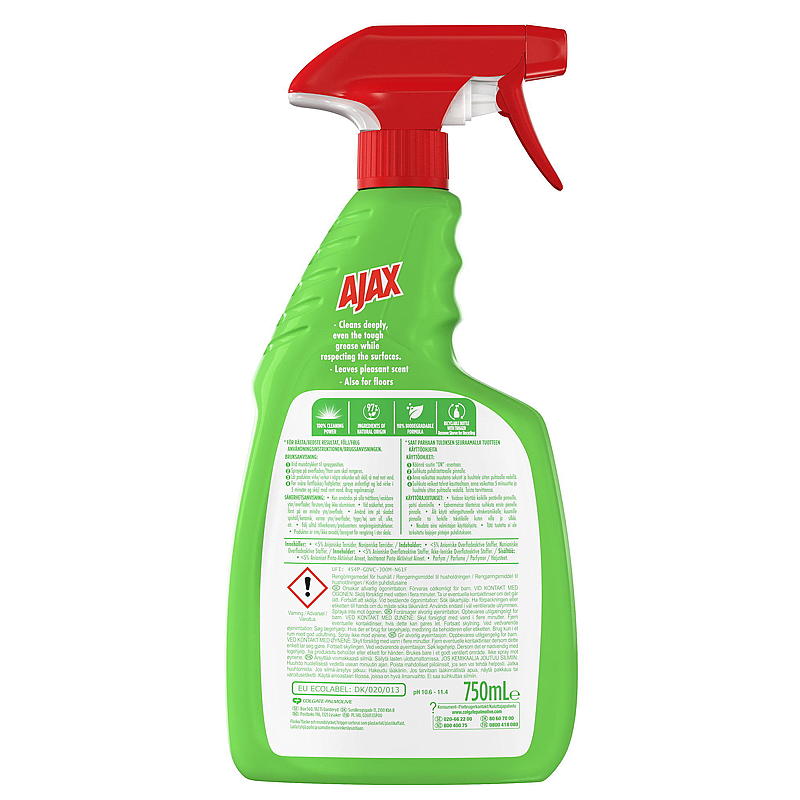 Ajax Ajax spray 750 ml Kjøkken