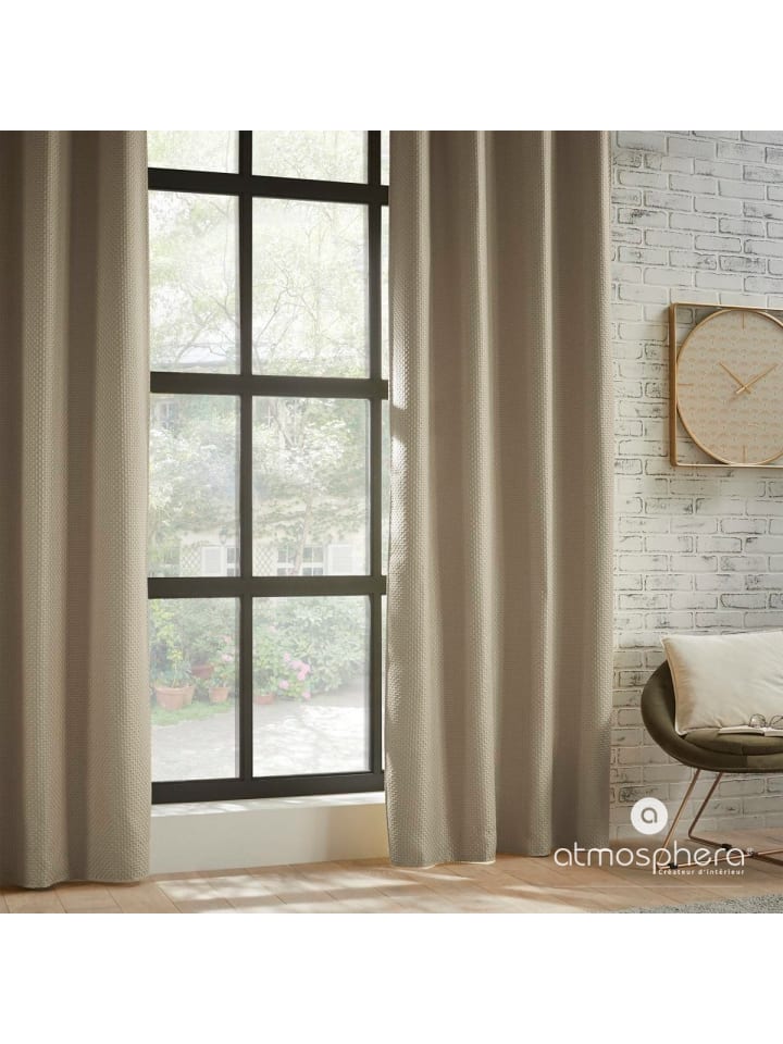 Atmosphera Créateur d'intérieur Verdunkelungsvorhang in beige günstig kaufen onesize
