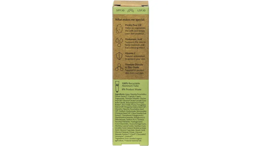 HEJ ORGANIC The Protector SPF 30 Face Cream 30 ml