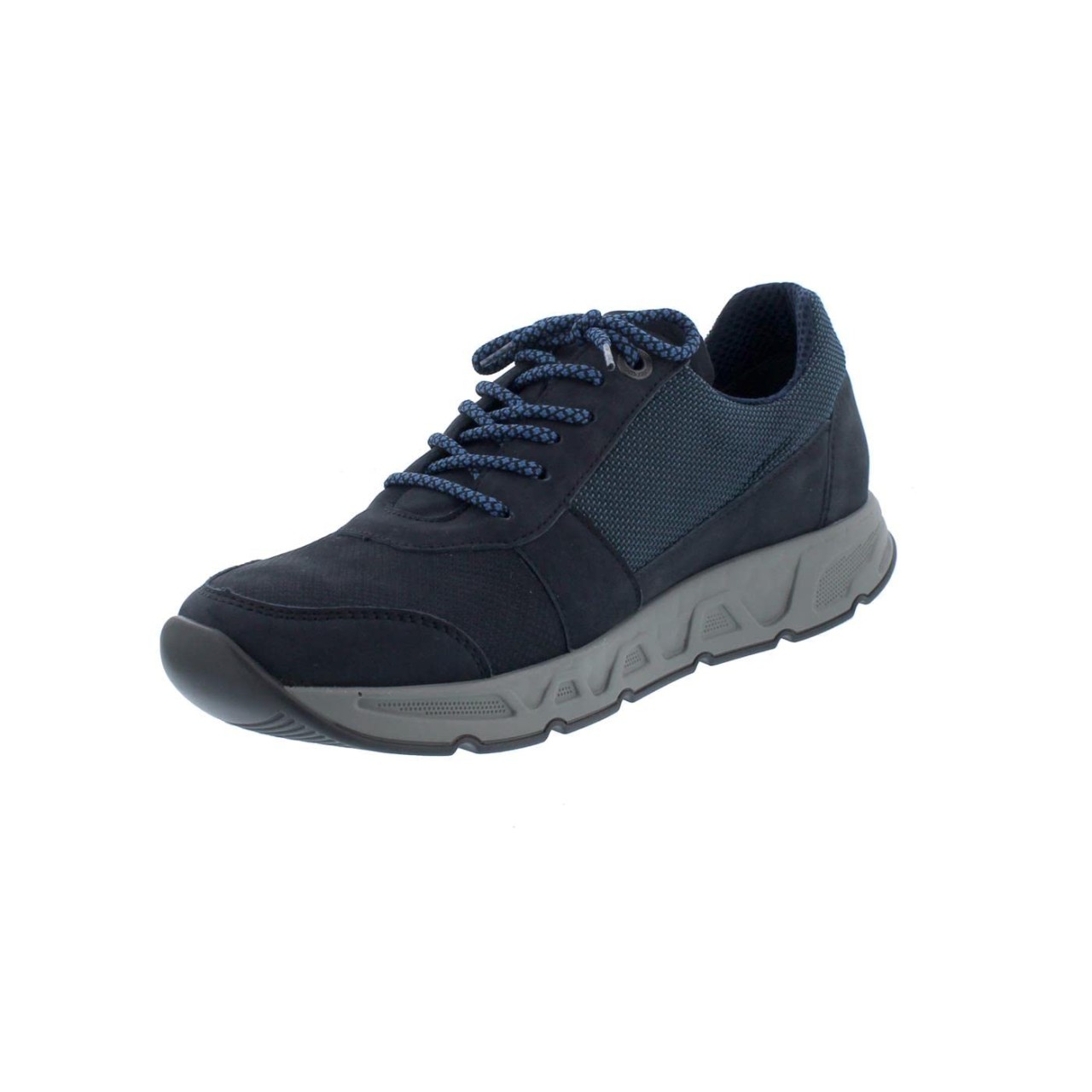 WALDLÄUFER Freizeit Schnürer blau 753004