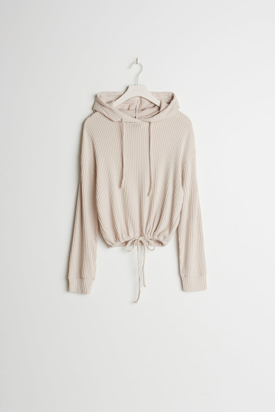 Stina rib hoodie