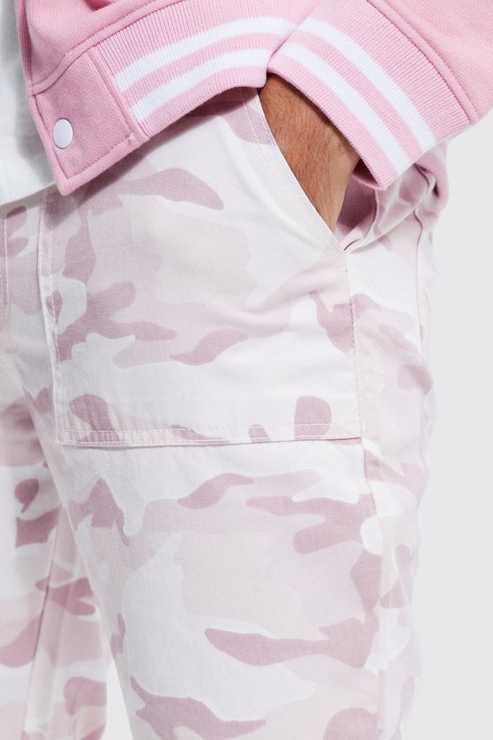 Lockere Camouflage Cargo-Hose