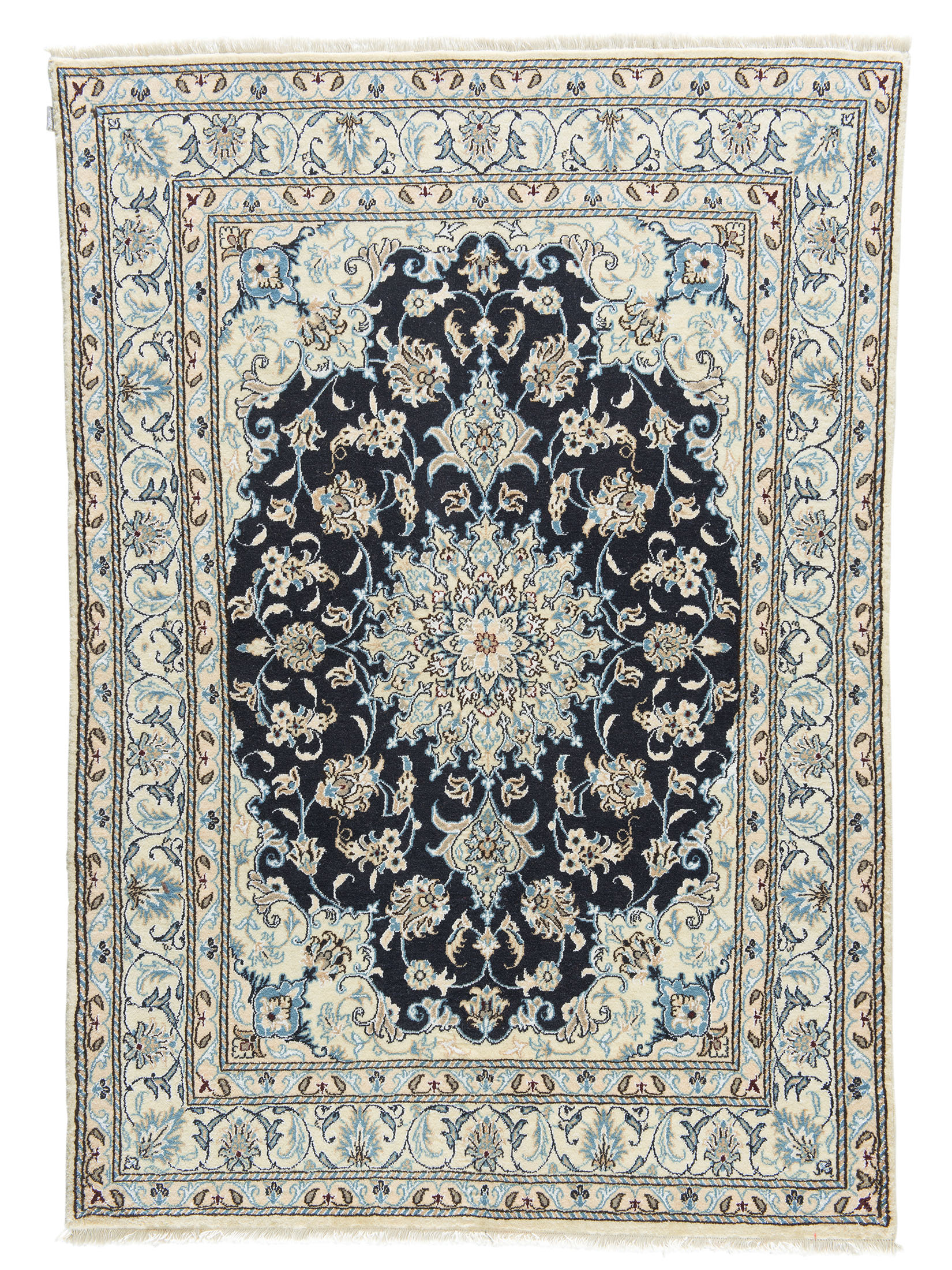 Kaschmar Nain 12 Lah ca. 141 x 204 cm, Unikat / Einzelstück